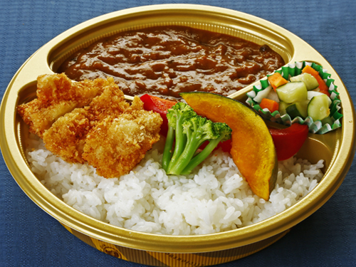 カレーライス（チキンカツ入り）